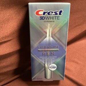 Crest 3D White Teeth Whitening Pen 0.13 fl oz (4ml)  New/Unopened Box